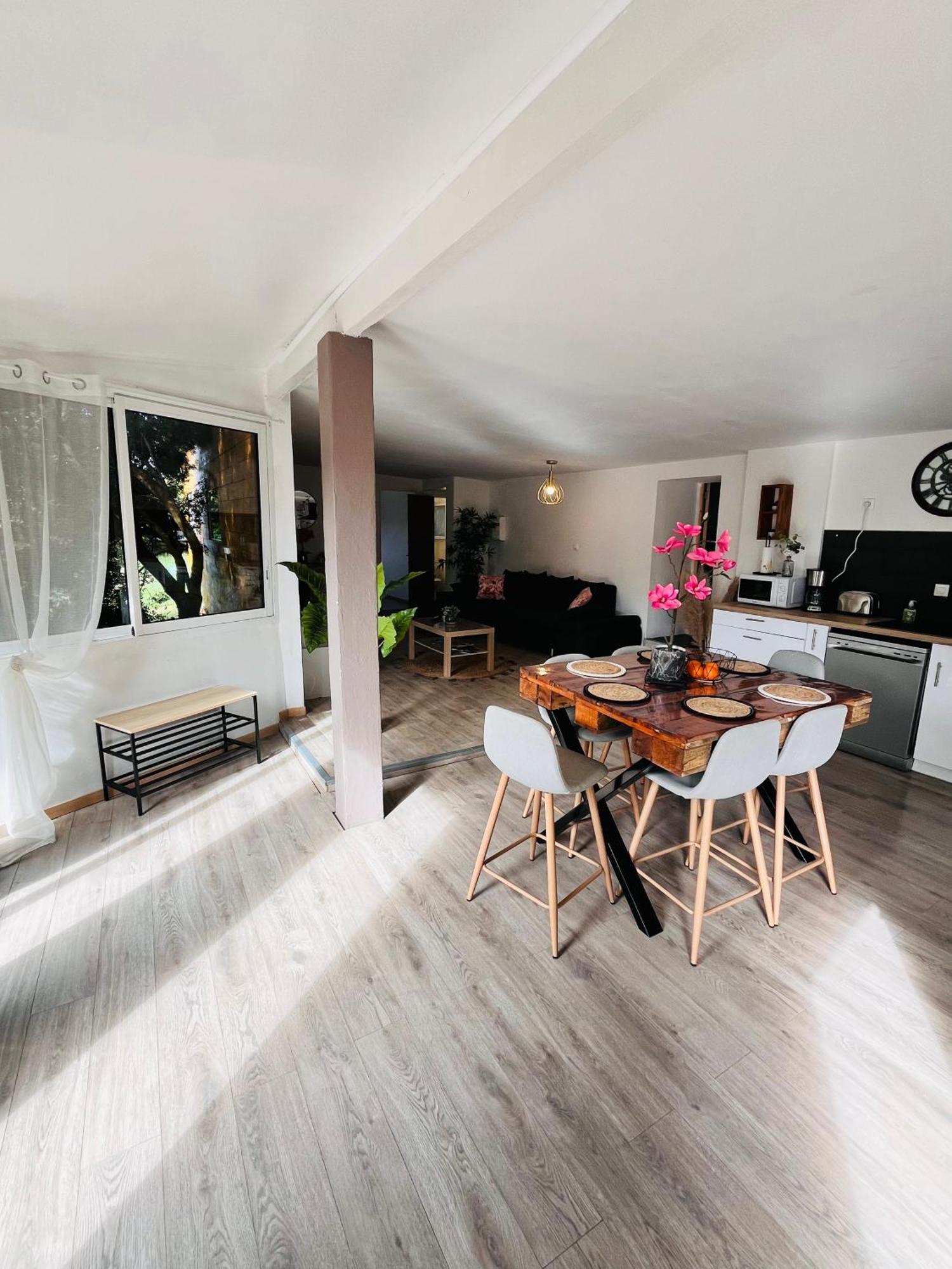 הוילה Mèze Location T3 Jardin Avec Piscine מראה חיצוני תמונה