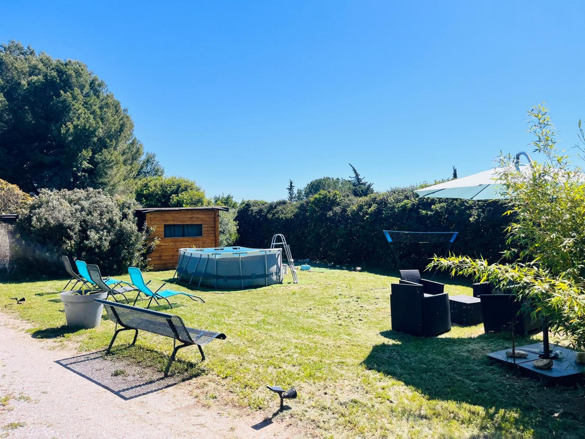 הוילה Mèze Location T3 Jardin Avec Piscine מראה חיצוני תמונה